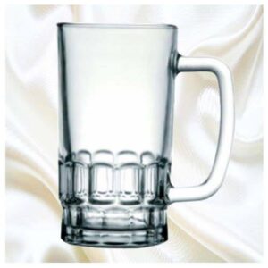 Átlátszó sörös korsó